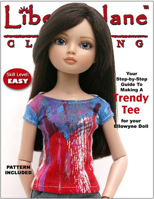 FREE T-Shirt Pattern for Ellowyne Dolls