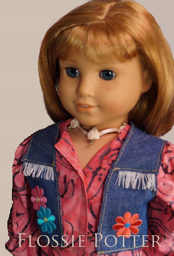 Favorite Fringed Vest 18" Doll Clothes