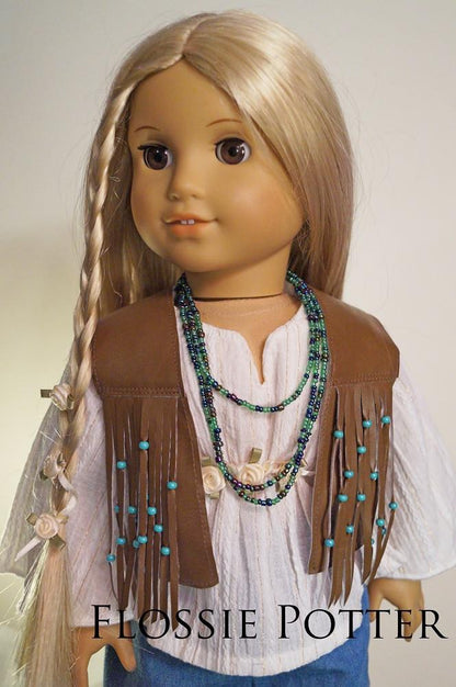 Favorite Fringed Vest 18" Doll Clothes