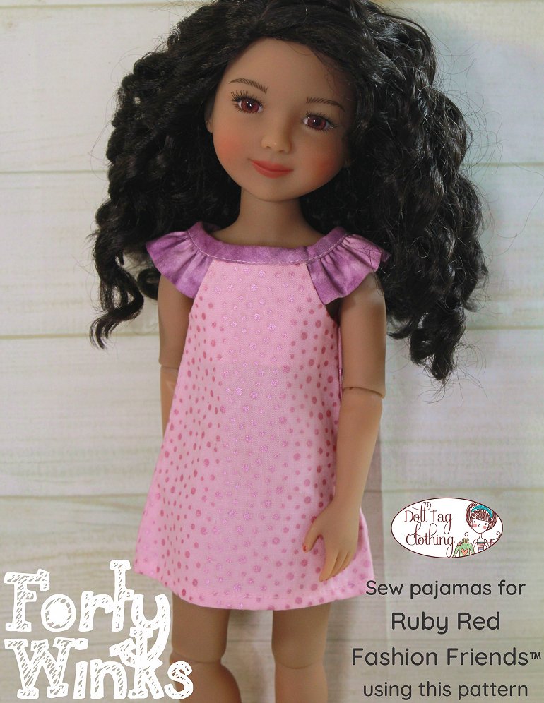 Forty Winks 14.5-15" Doll Clothes Pattern