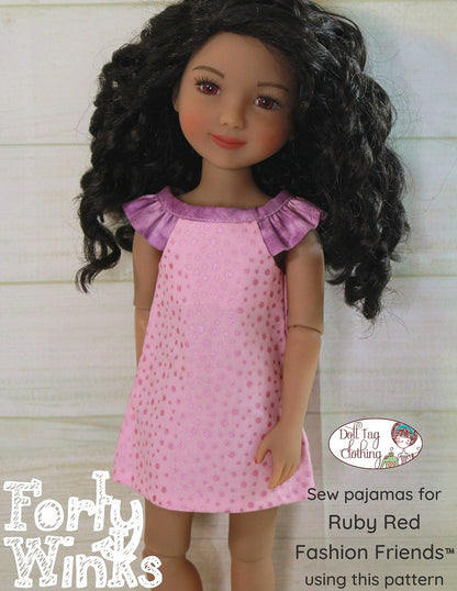 Forty Winks 14.5-15" Doll Clothes Pattern