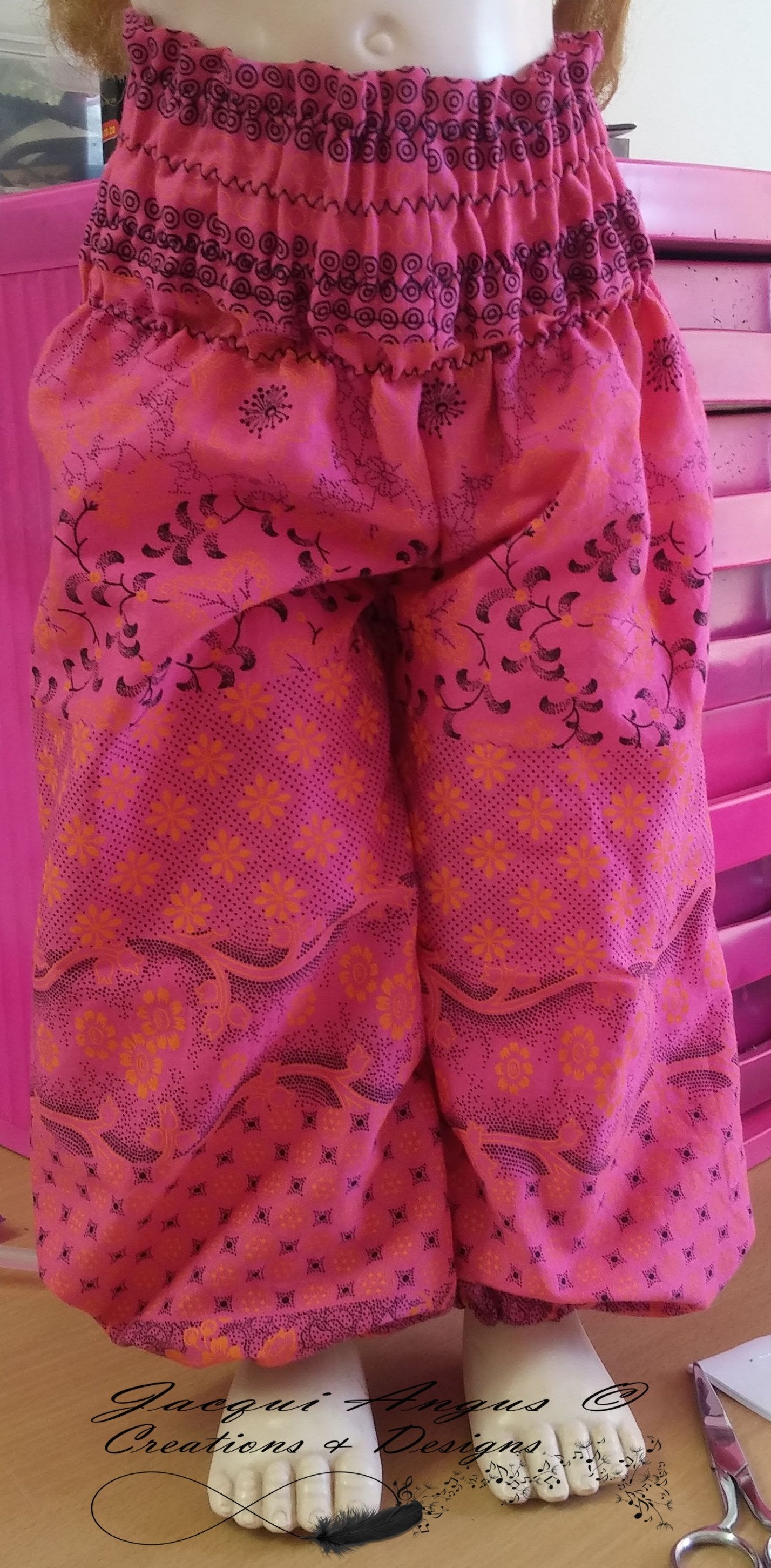 Genie Pants Pattern for MSD Ball Jointed Dolls