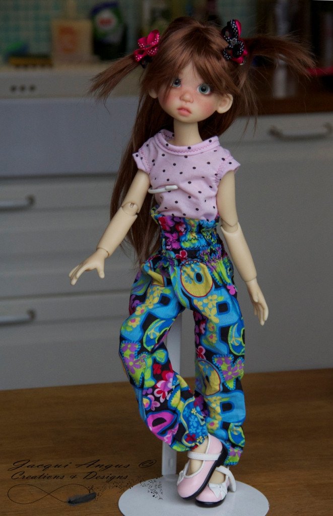 Genie Pants Pattern for MSD Ball Jointed Dolls