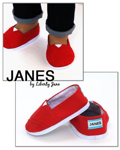 JANES 18" Doll Shoes