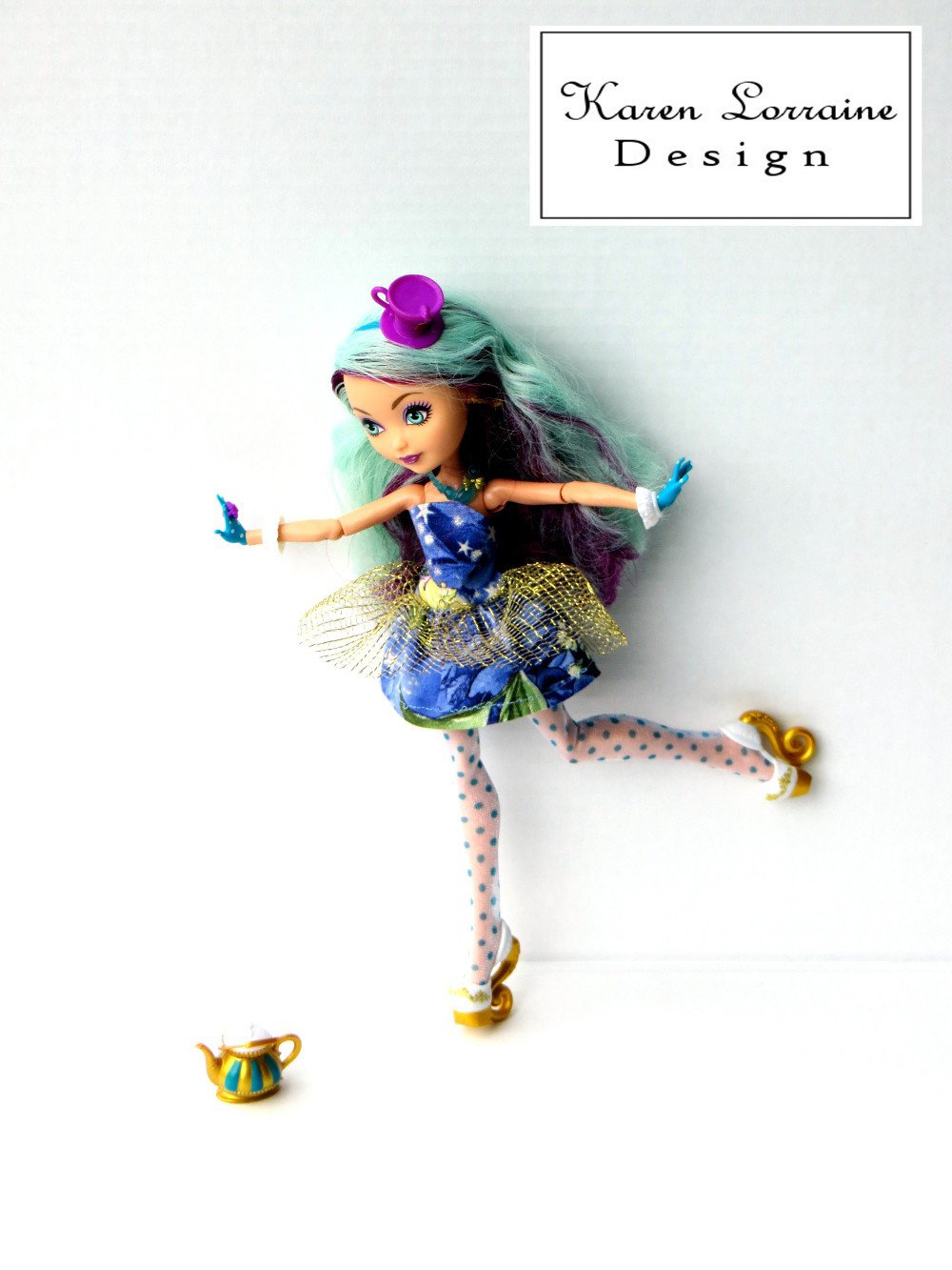 Overskirt Package Pattern for Ever After High Dolls
