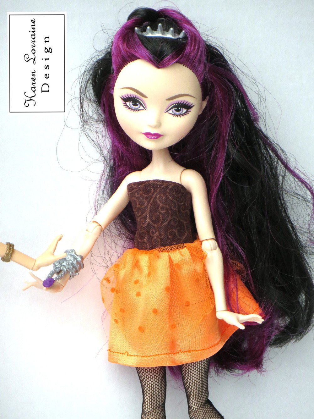 Overskirt Package Pattern for Ever After High Dolls