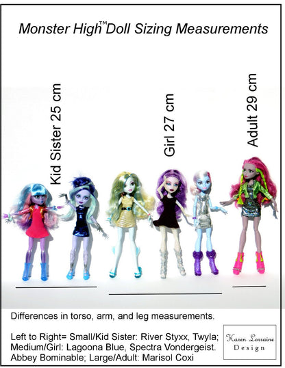 The Versatility Package Pattern for Monster High Dolls