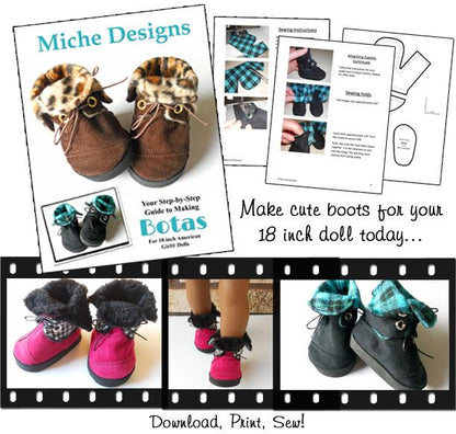 Botas 18" Doll Shoes