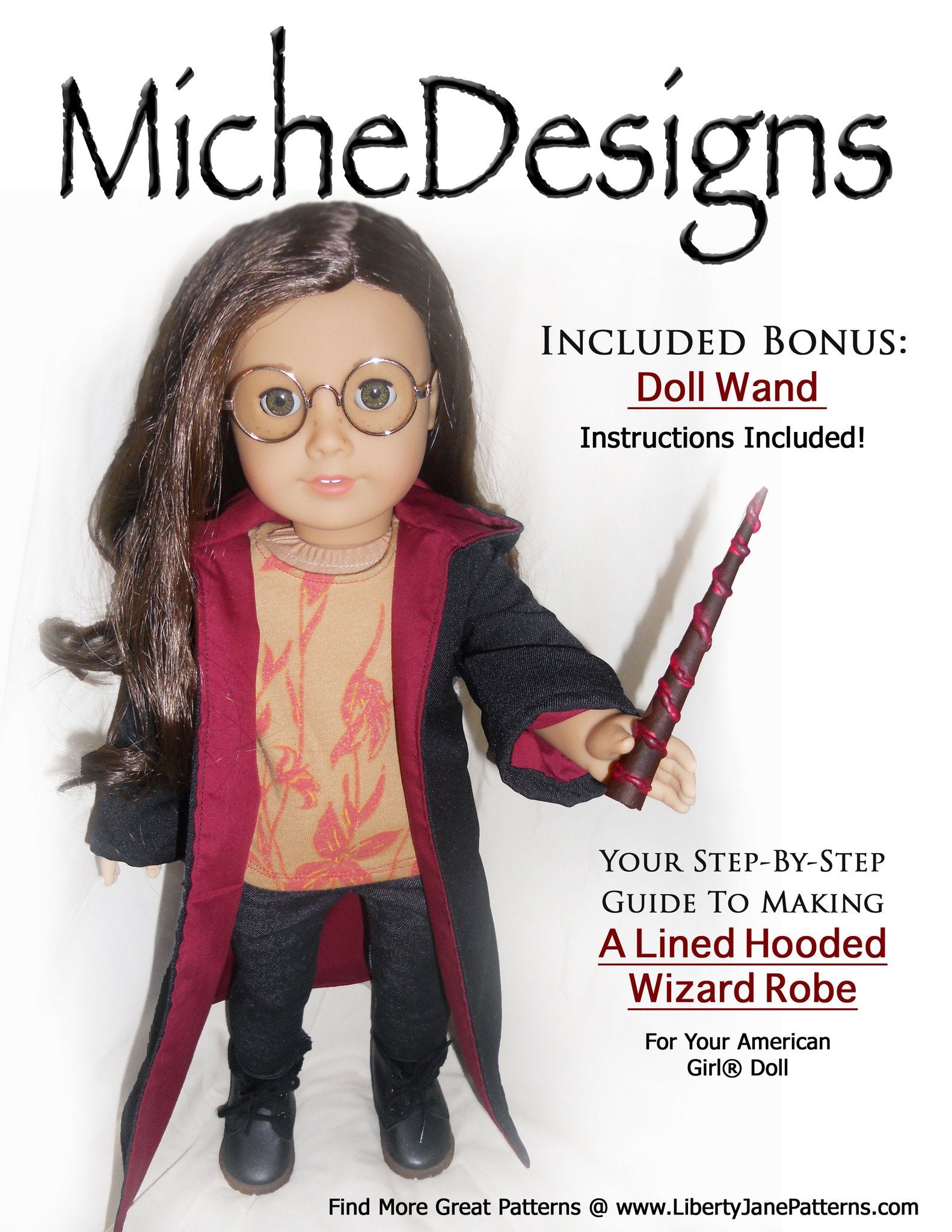 Wizard Robe 18" Doll Clothes