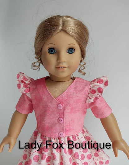 Darya Outfit 18 Inch Doll Clothes Pattern