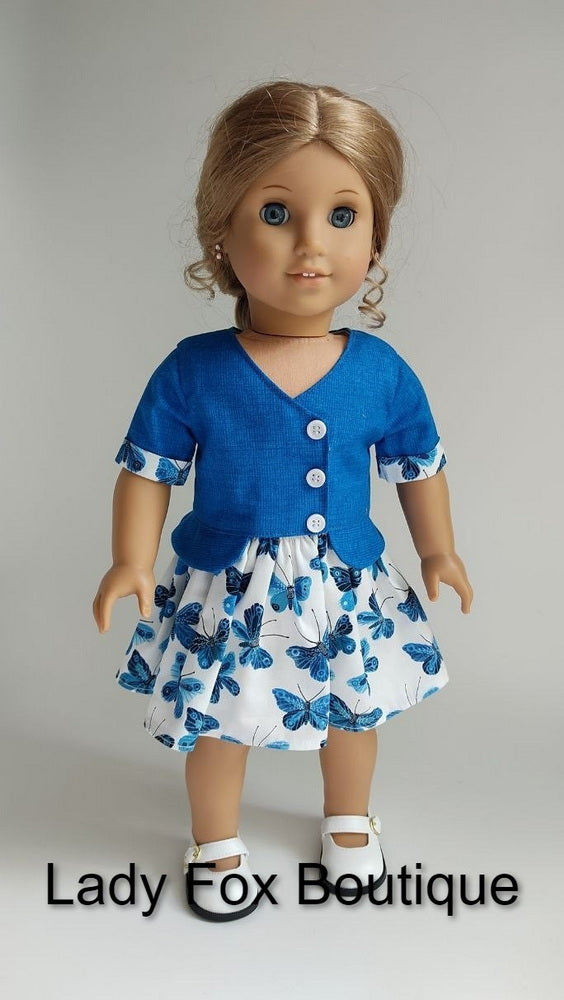 Darya Outfit 18 Inch Doll Clothes Pattern