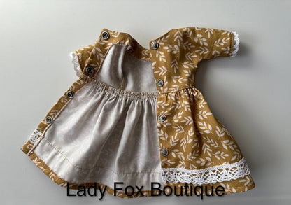 Chamomile Dress Doll Clothes Pattern For 13 Inch Paola Reina Las Amigas Dolls