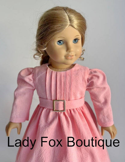 Sweet Caramel Dress 18 Inch Doll Clothes Pattern
