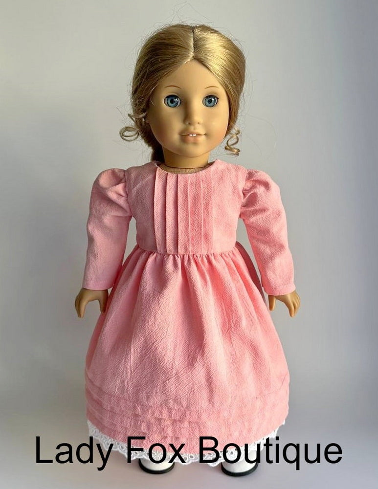 Sweet Caramel Dress 18 Inch Doll Clothes Pattern