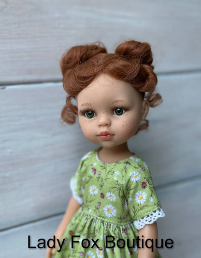 Chamomile Dress Doll Clothes Pattern For 13 Inch Paola Reina Las Amigas Dolls