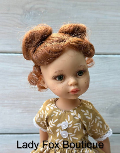 Chamomile Dress Doll Clothes Pattern For 13 Inch Paola Reina Las Amigas Dolls
