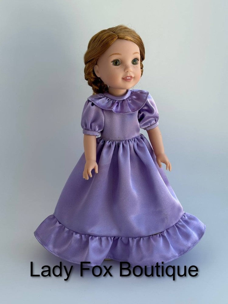 Agatha Dress Doll Clothes Pattern For 14.5-15 Inch Dolls