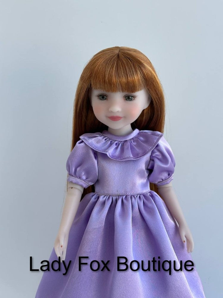 Agatha Dress Doll Clothes Pattern For 14.5-15 Inch Dolls