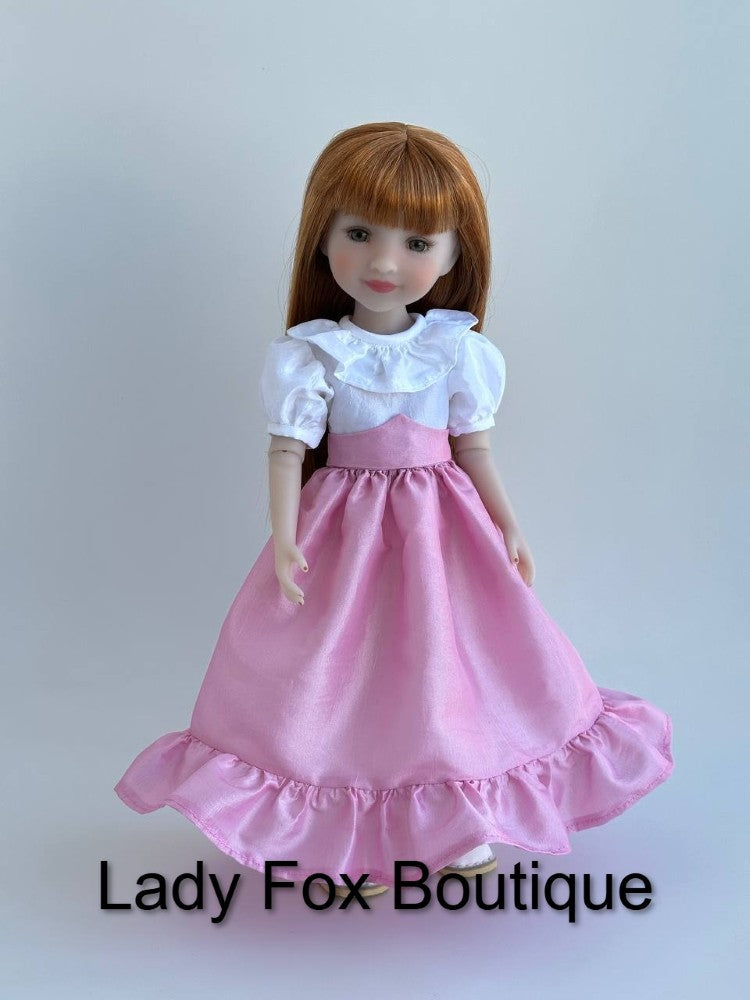 Agatha Dress Doll Clothes Pattern For 14.5-15 Inch Dolls