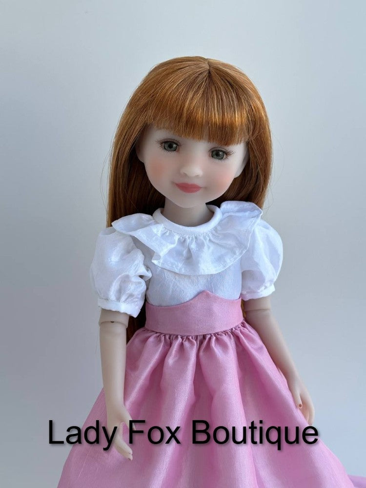 Agatha Dress Doll Clothes Pattern For 14.5-15 Inch Dolls