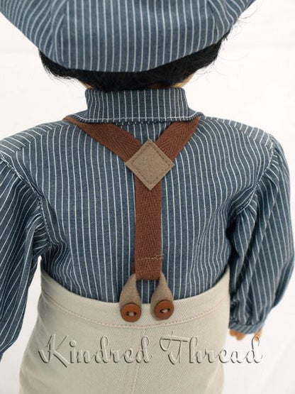 Pioneer Boy 18" Doll Clothes