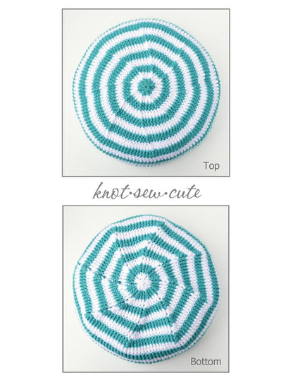 Pinwheel Pouf Crochet Pattern