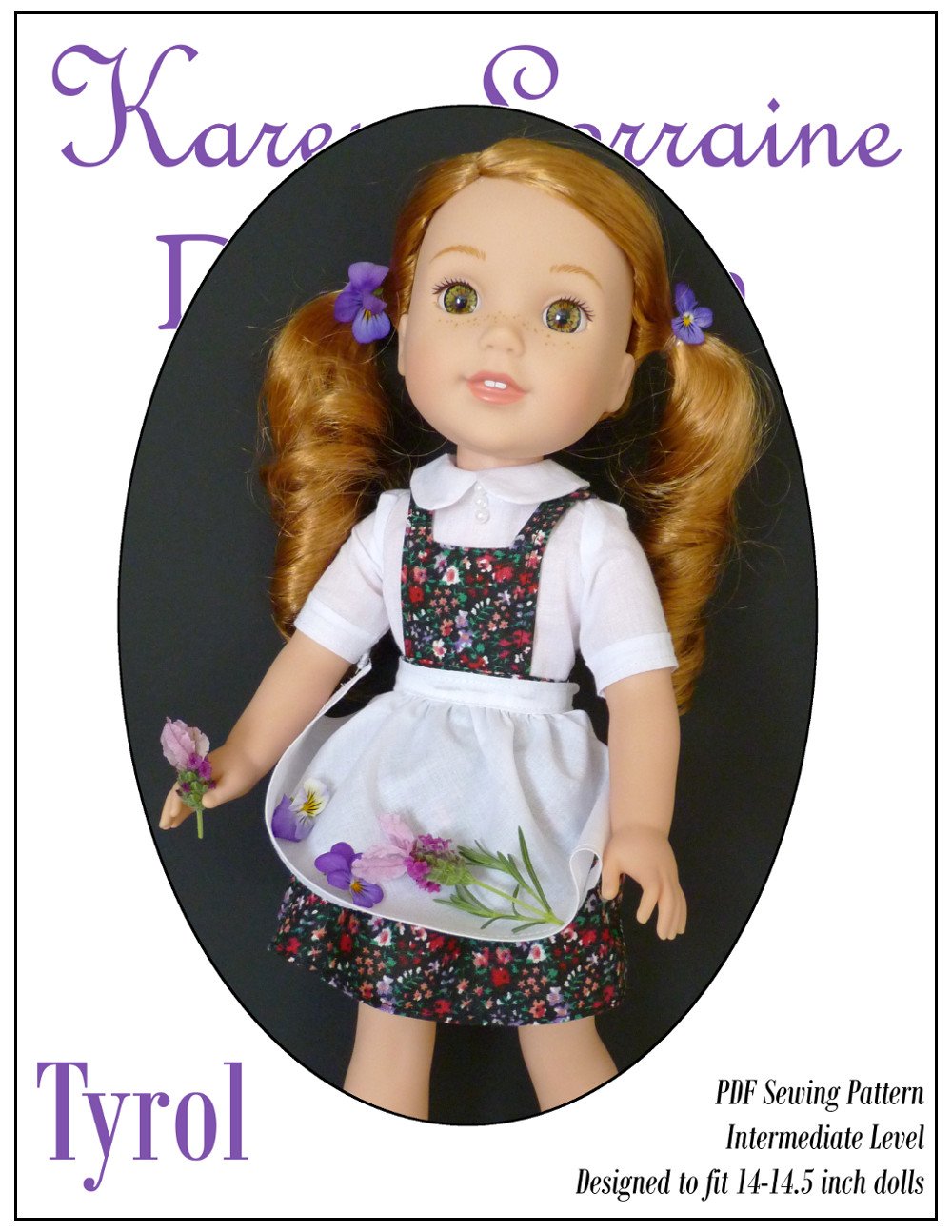 Tyrol 14-14.5 Inch Doll Clothes Pattern