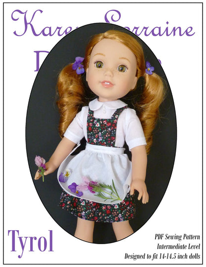 Tyrol 14-14.5 Inch Doll Clothes Pattern