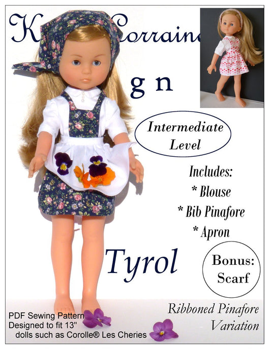 Tyrol Pattern for Les Cheries Dolls
