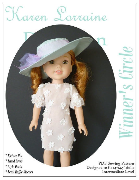 Winner's Circle 14-14.5 Inch Doll Clothes Pattern