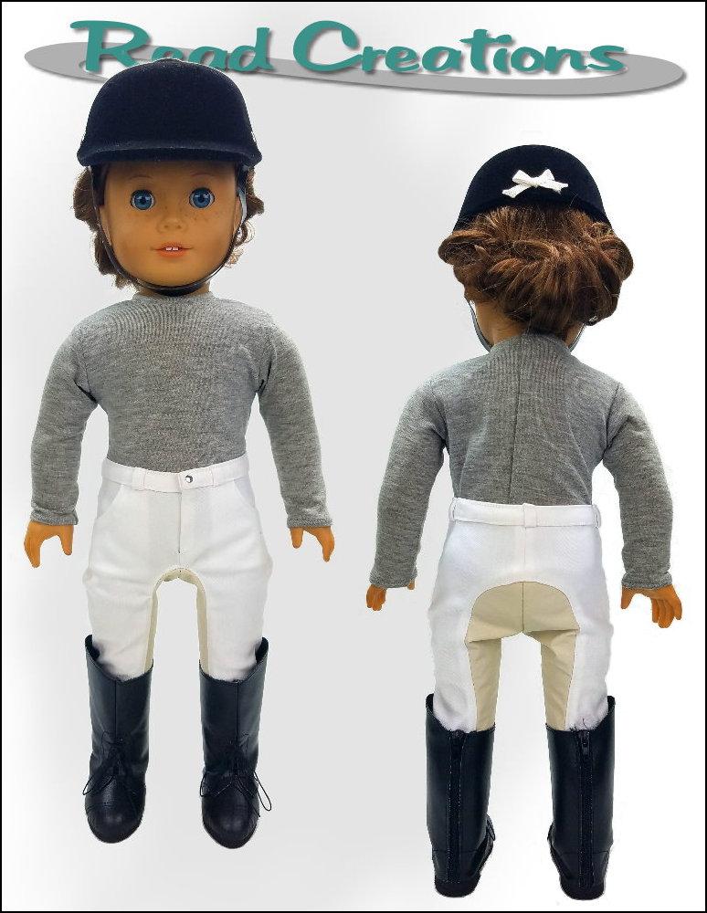 Riding Pants 18" Doll Clothes Pattern