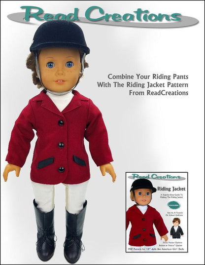 Riding Pants 18" Doll Clothes Pattern
