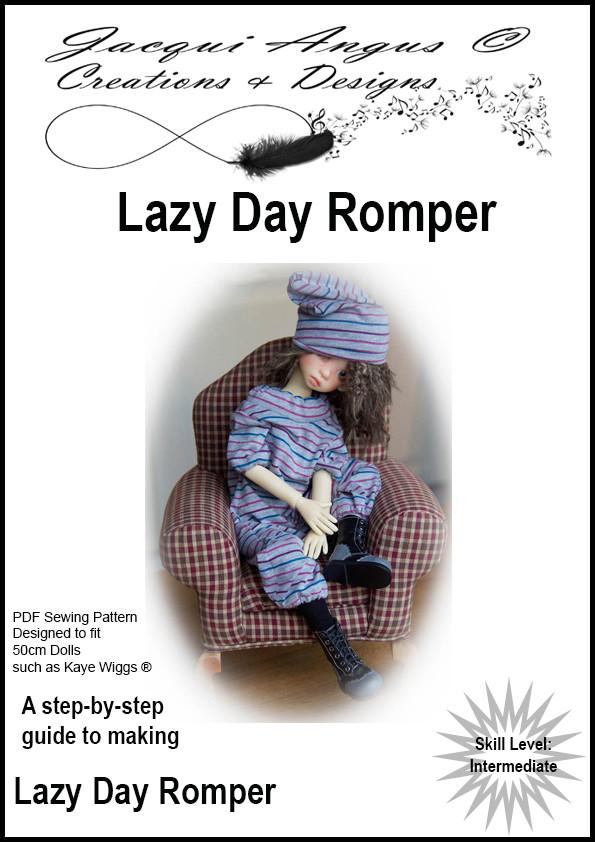 Lazy Day Romper Pattern for MSD Ball Jointed Dolls