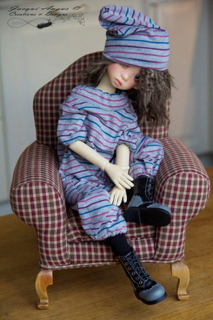 Lazy Day Romper Pattern for MSD Ball Jointed Dolls