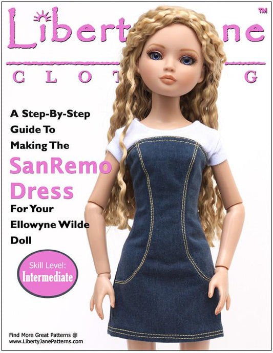 San Remo Dress for Ellowyne Dolls