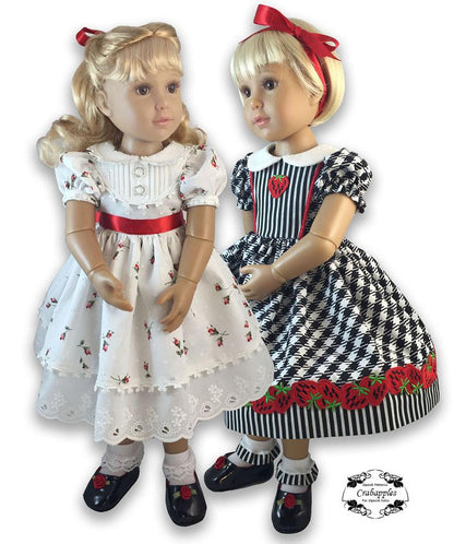School Girl Dresses Pattern for Kidz N Cats Dolls