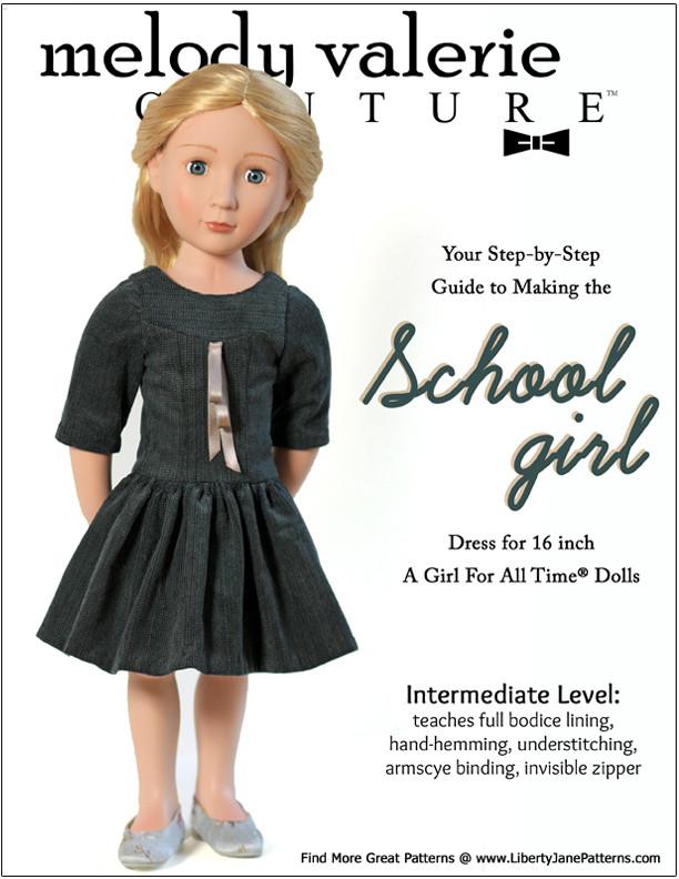 Schoolgirl Dress for AGAT Dolls