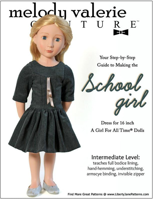 Schoolgirl Dress for AGAT Dolls