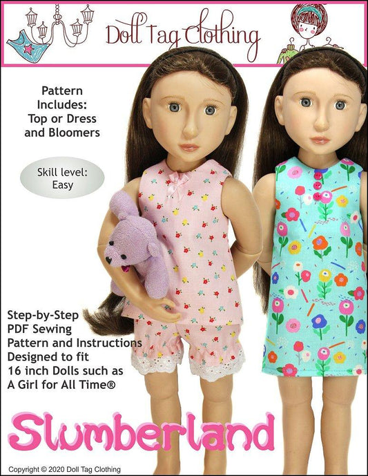 Slumberland Pattern for 16" A Girl for All Time Dolls