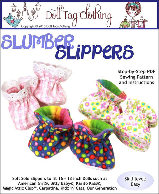 Slumber Slippers 18" Doll Shoes