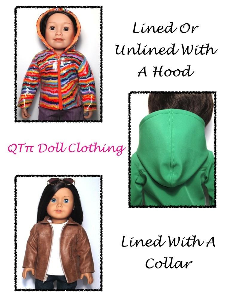 Springtime Fun Jacket 18" Dolls