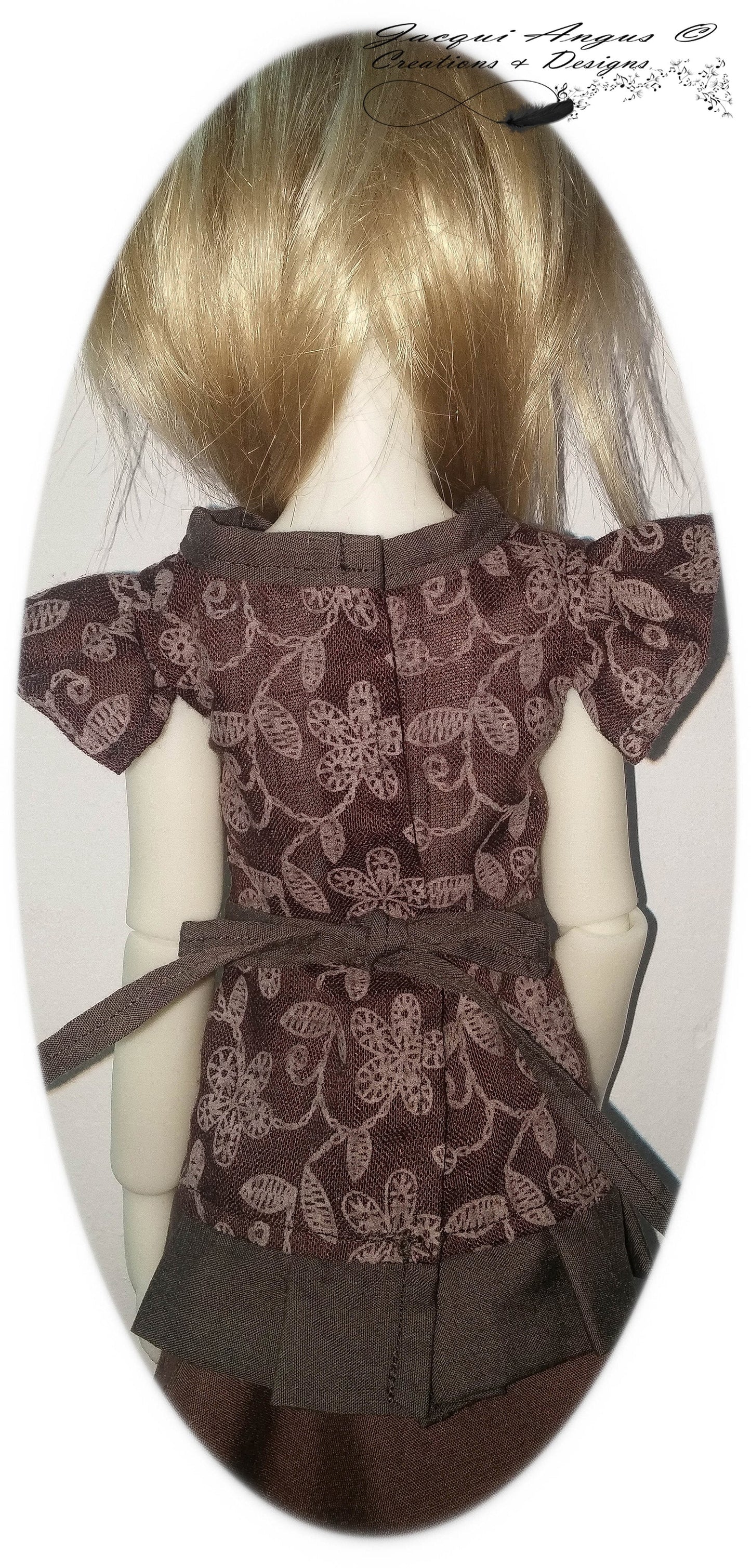 Tea Time Blouse Pattern for MSD Ball Jointed Dolls
