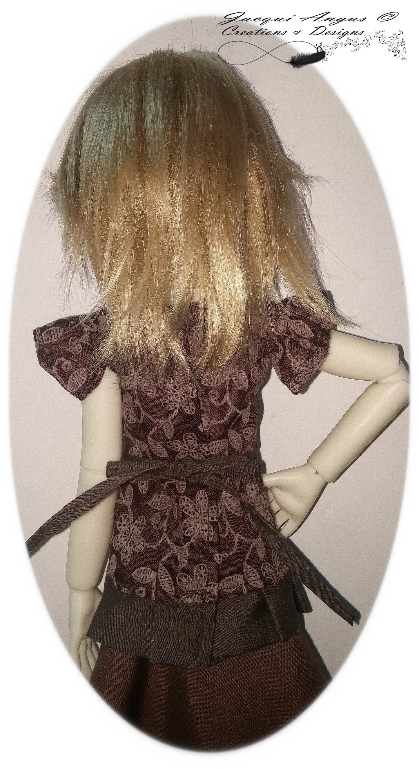 Tea Time Blouse Pattern for MSD Ball Jointed Dolls