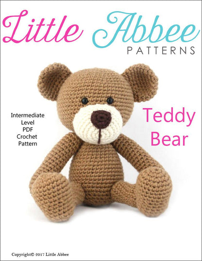 Teddy Bear Amigurumi Crochet Pattern