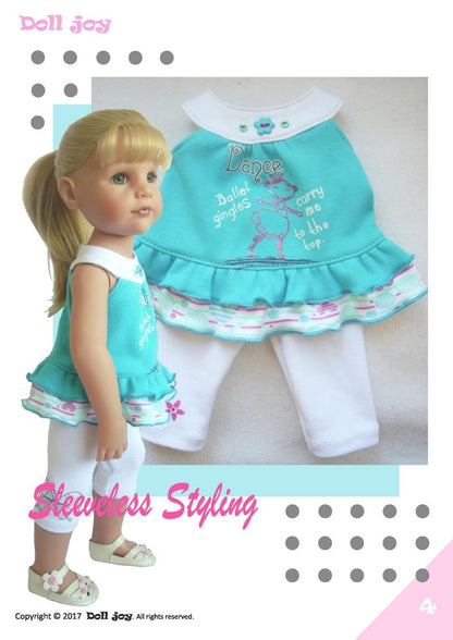 Tunic and Leggings Pattern for 19" Gotz Dolls