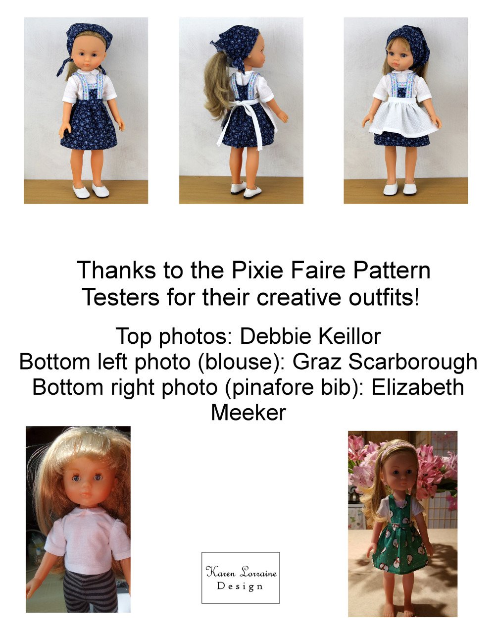 Tyrol Pattern for Les Cheries Dolls