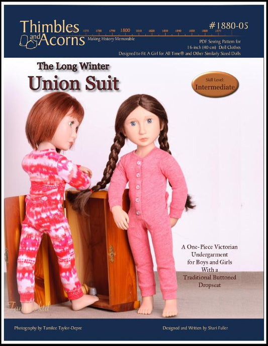 Union Suit Pattern for AGAT Dolls