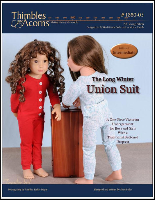 Union Suit Pattern for 18" Kidz n Cats and 19" Gotz Dolls
