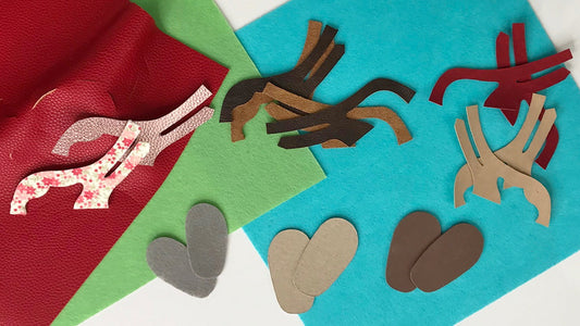 SVG Braided Sandals Cutting Files For SWC